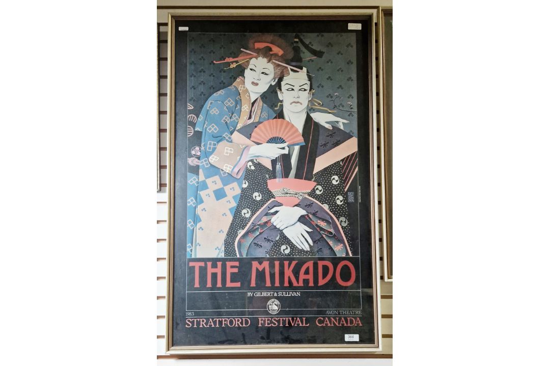 Three theatre posters to include The Bolshoi Ballet at the Royal Opera House 1986, The Mikado at the - Image 1 of 3