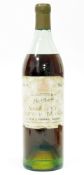 JH & J Brooke no 7 very old liqueur brandy, by appointment wine merchants to H.M the King, 62.4