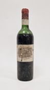 Bottle of Chateau Lafitte Rothschild 1960 (low shoulder)