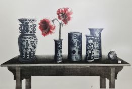 After Elaine Simel (American, b. 1928) Etching & aquatint 