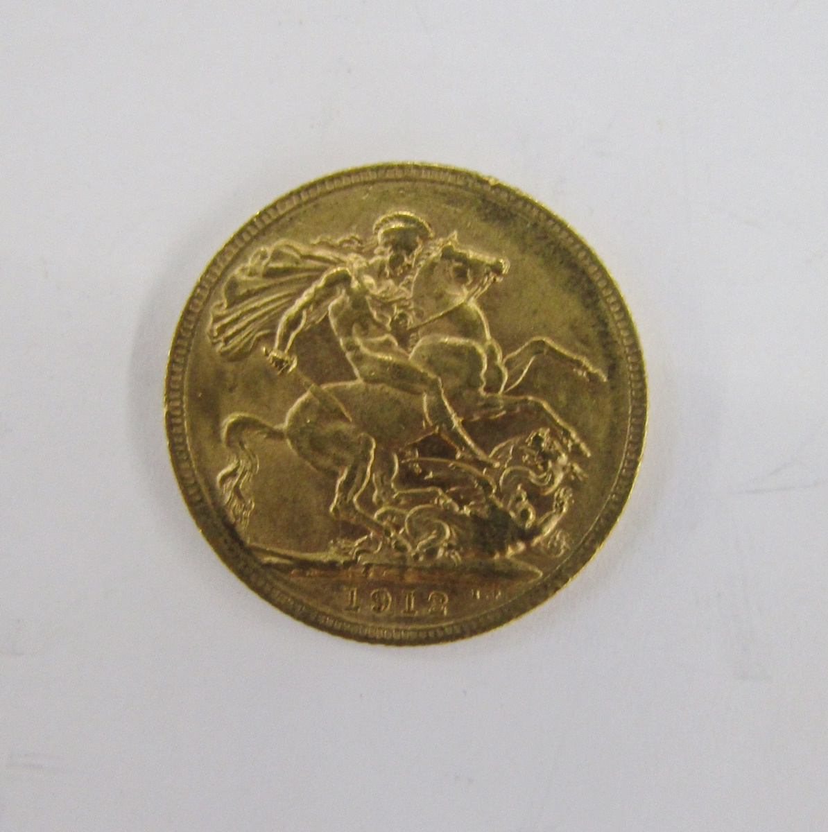 Edwardian sovereign 1912