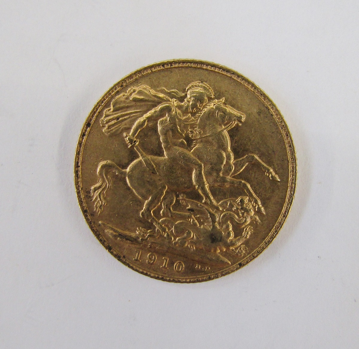 Edwardian sovereign 1910