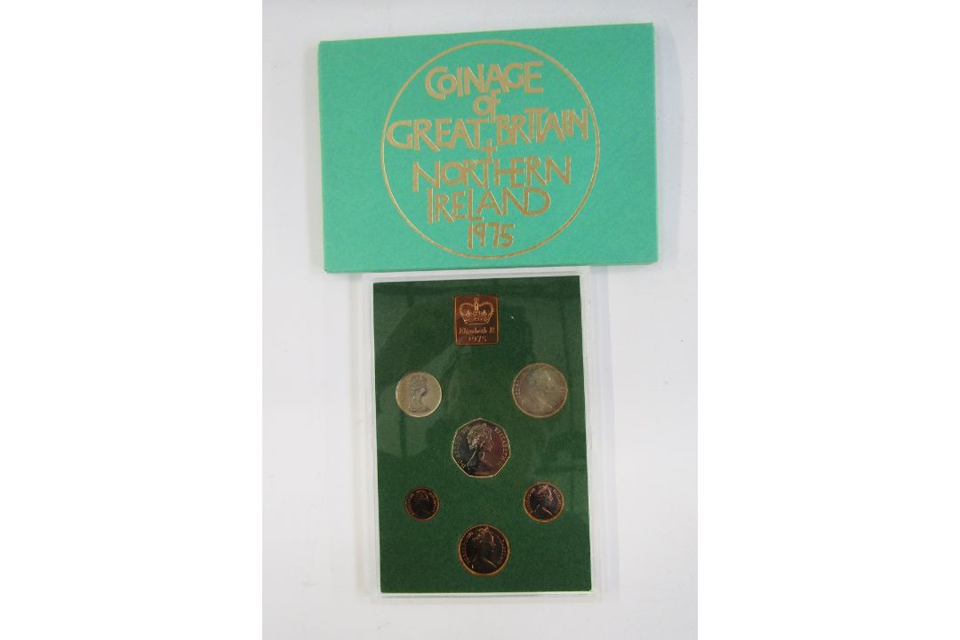 UK proof sets (8), dates 1972, 1976, 1977, 1975, 1976, 1974, most sets showing toning on lower - Image 3 of 8