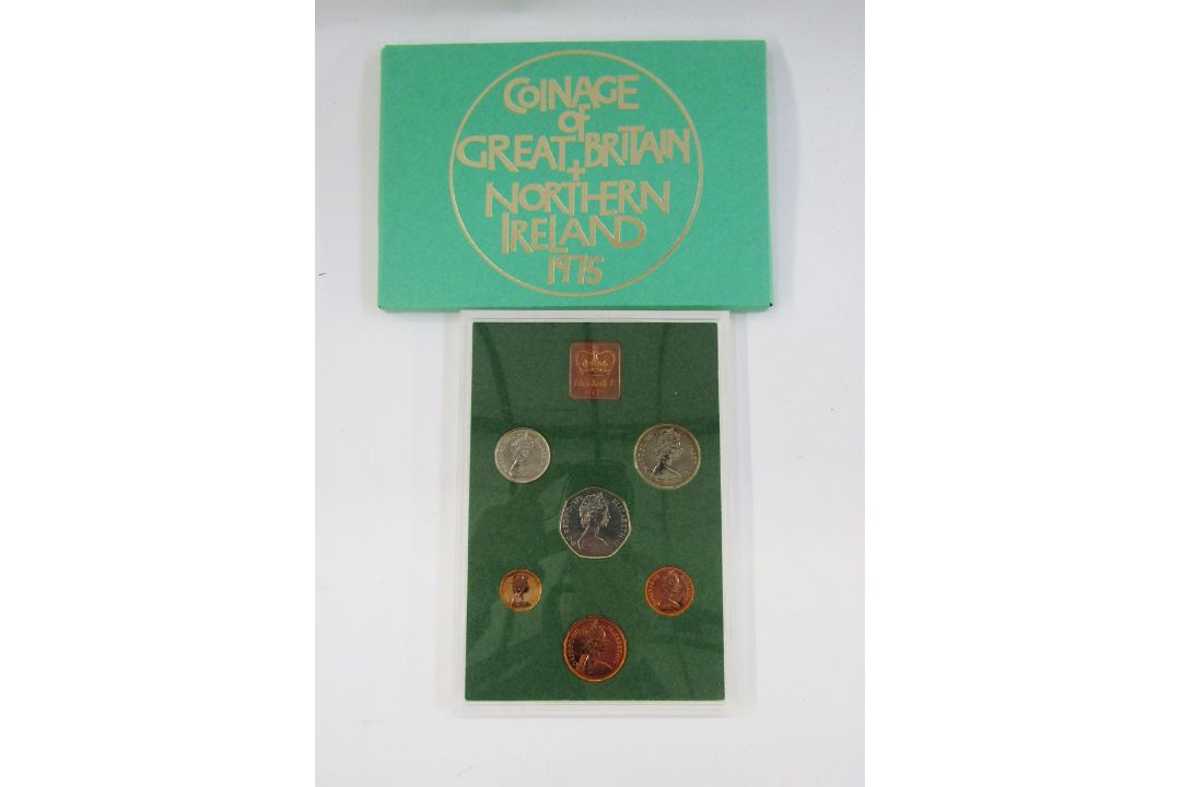 UK proof sets (8), dates, 1972 x 2, 1973 x 2, 1975, 1977, 1978 x 2, most sets show toning to lower - Image 5 of 8