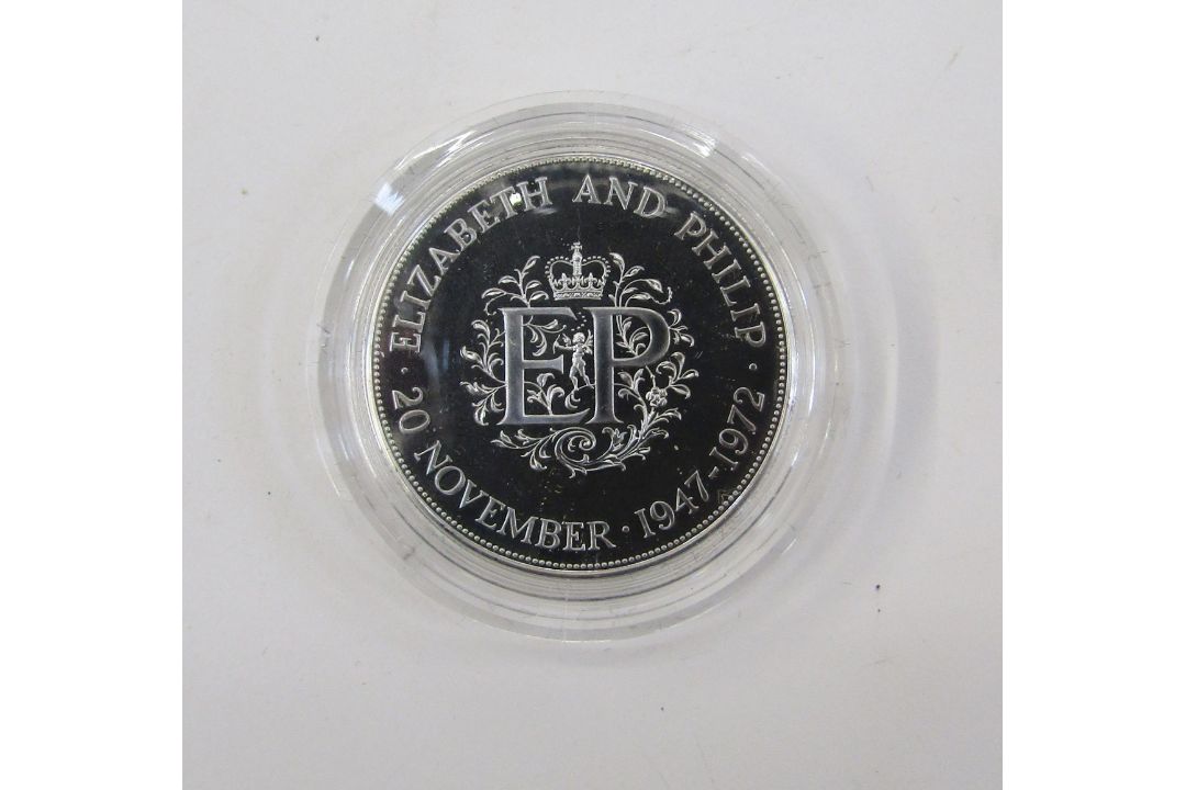 Proof silver coins, a collection of 4 silver Crowns, 1972 EP Crown, 1977 Silver Jubilee Crown, - Image 5 of 10