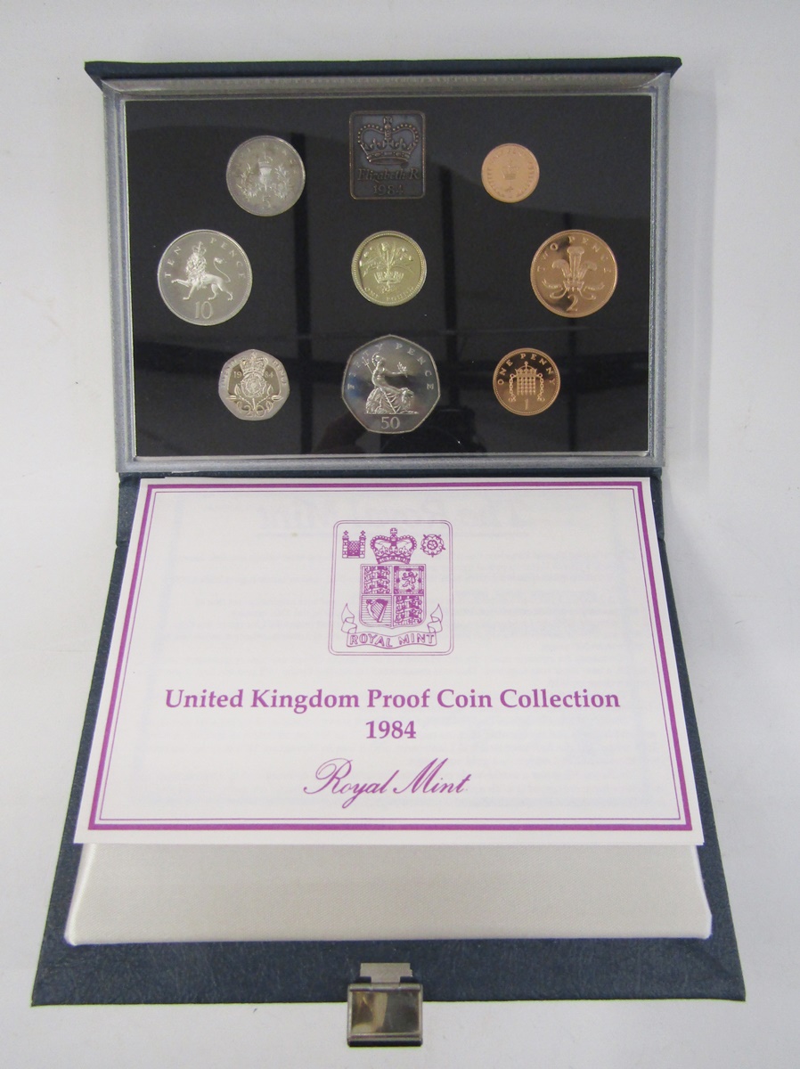 United Kingdom proof sets (5), 1983, 2 x 1984, 2 x 1985. - Image 3 of 5