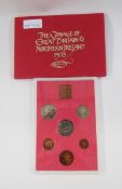 UK proof sets (8), dates, 1972 x 2, 1973 x 2, 1975, 1977, 1978 x 2, most sets show toning to lower