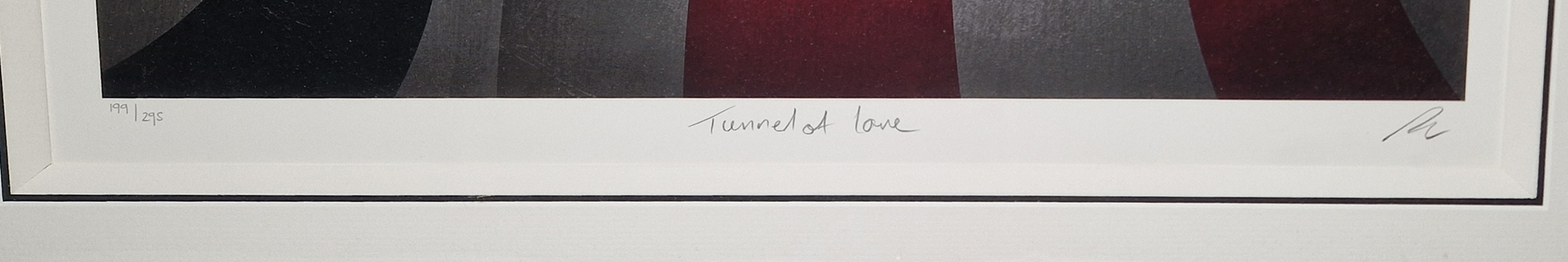 After Peter Smith (1967) Signed limited edition print of The Tunnel of Love, 2005, with - Image 3 of 3