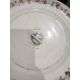 Set of 18th century Chinese export armorial dinner plates, each decorated with a black hatched - Image 15 of 20