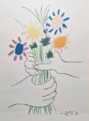 After Pablo Picasso (1881-1973) Lithograph in colours 