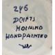 20th century Dutch Delft assembled five vase garniture, blue pattern no.246, Delft Holland & crown - Image 3 of 4