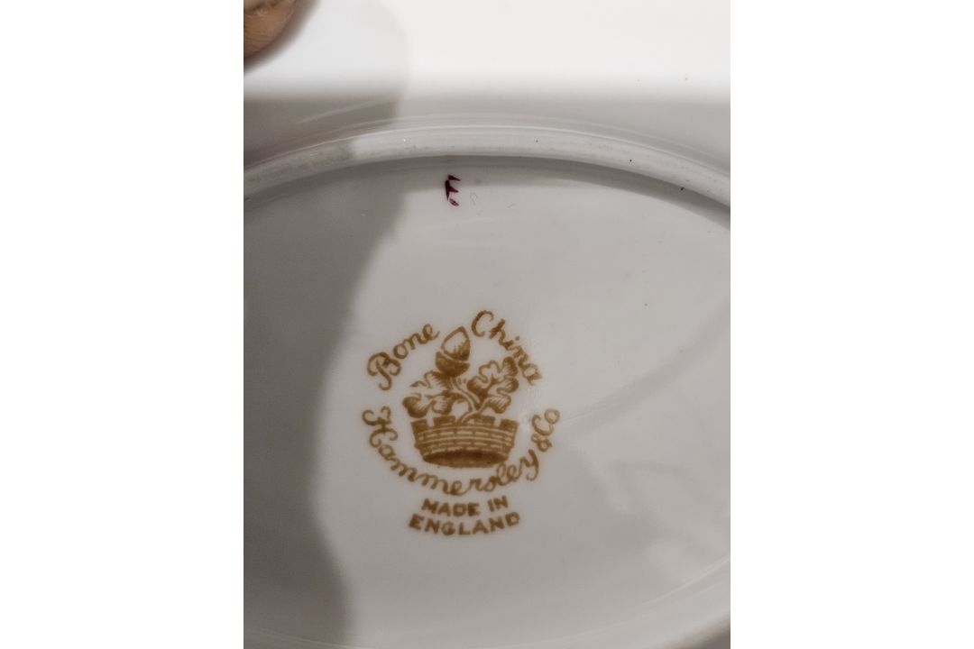 Hammersley & Co Dresden Sprays pattern part tea service, a later service similar and other wares, - Image 2 of 3