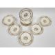Wedgwood bone china part dessert service, late 19th century, printed black and impressed marks, - Image 2 of 6