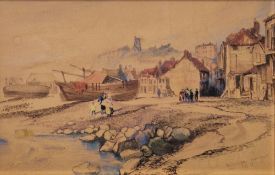P.B. (19th century school) Watercolour 
