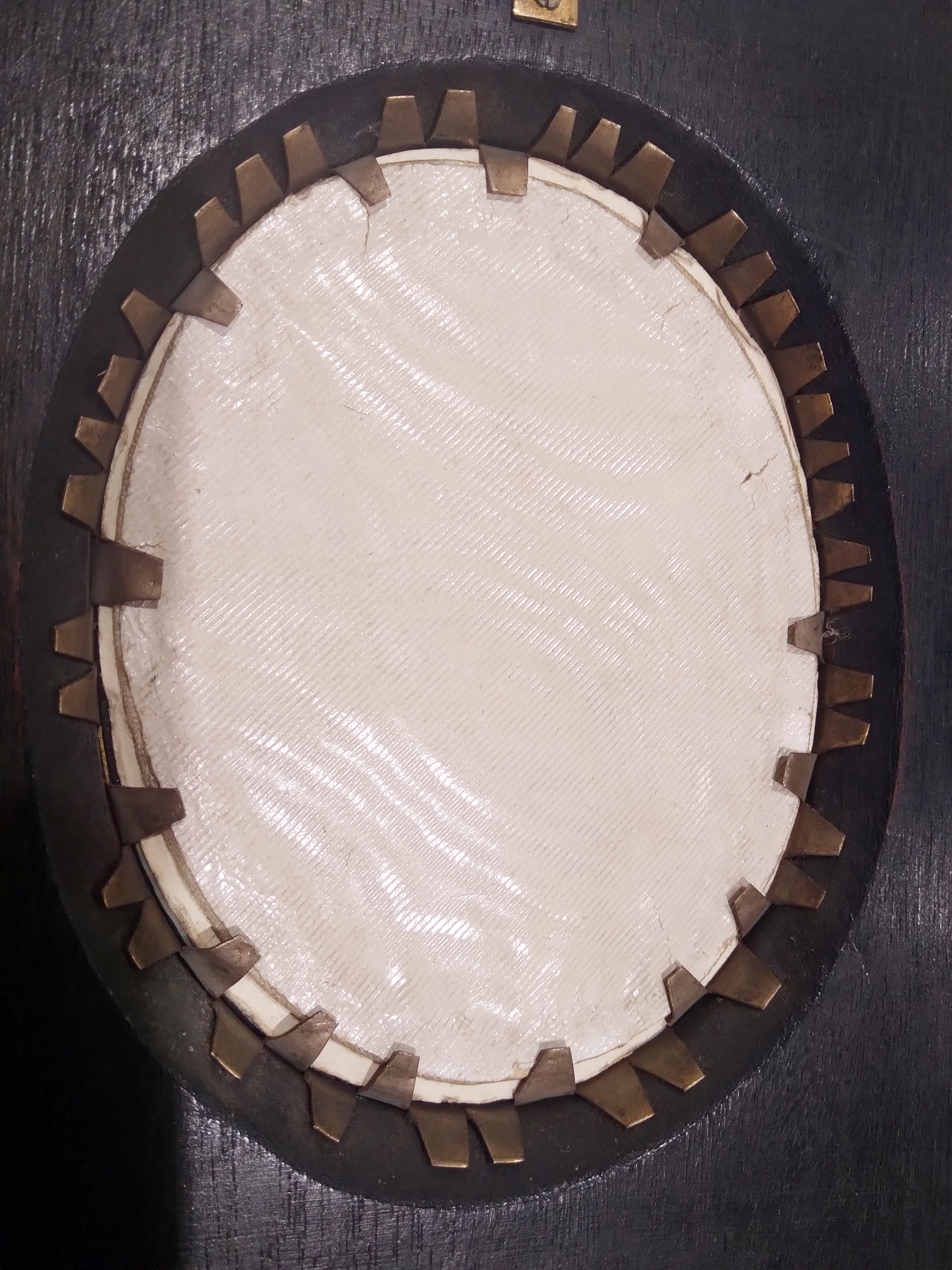 19th century portrait miniature on ivory depicting a soldier in military dress, glazed and mounted - Image 3 of 3