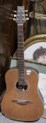 LAG 300D No.0601C363 acoustic steel string guitar