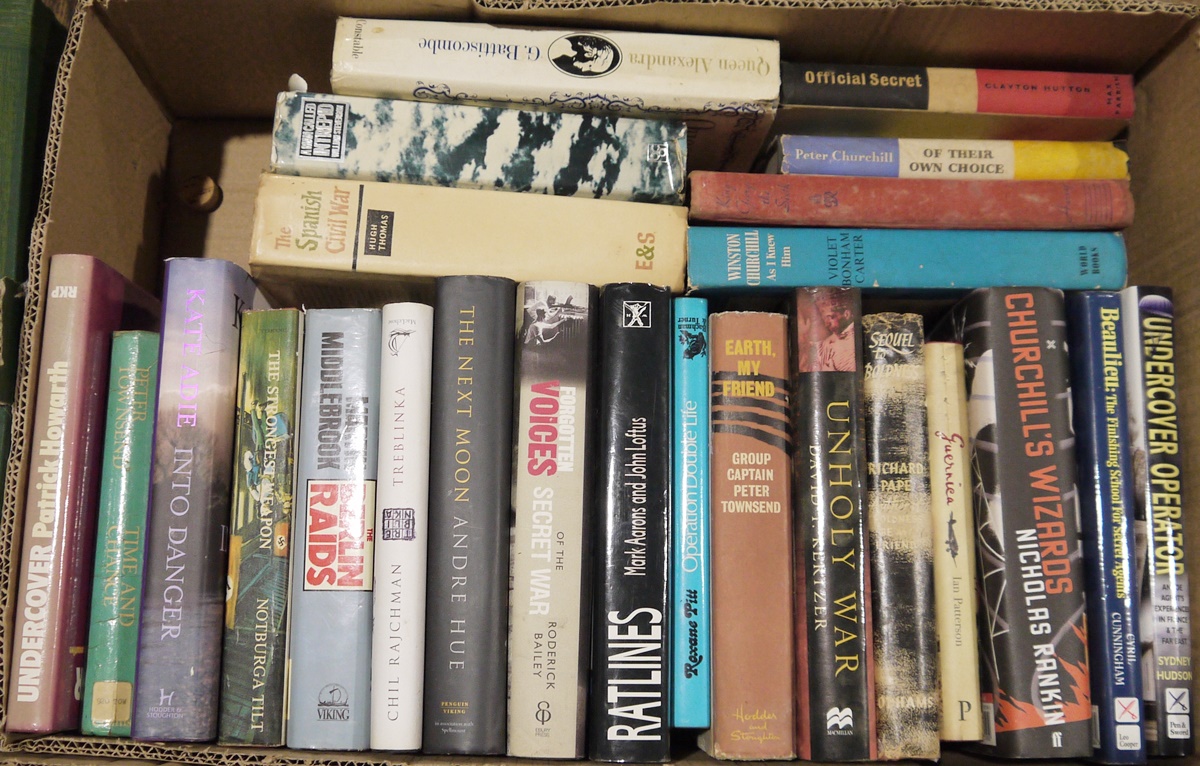 Militaria, large quantity of volumes to include:- Walters, Guy  "Berlin Games, How Hitler Stole