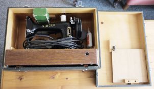 Singer electric sewing machine, no.99K, boxed