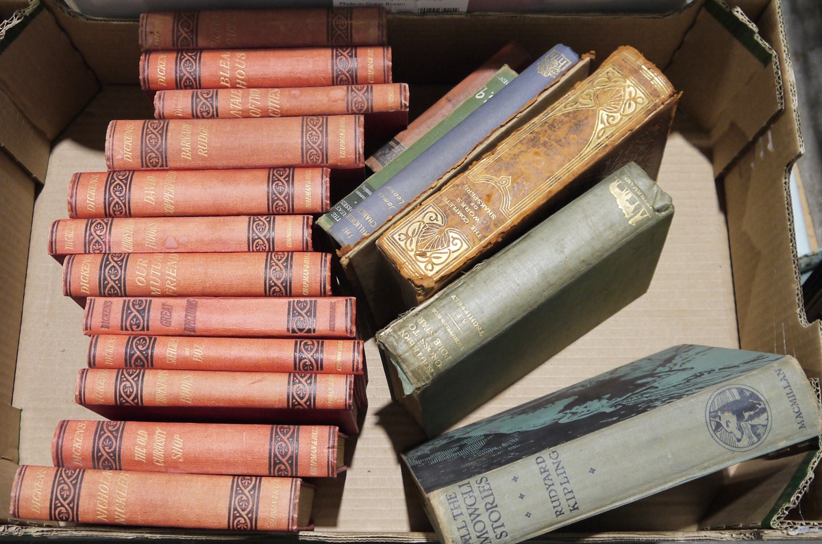 Dickens, Charles Works to include 'Nicholas Nickleby', 'The Old Curiosity Shop', 'David