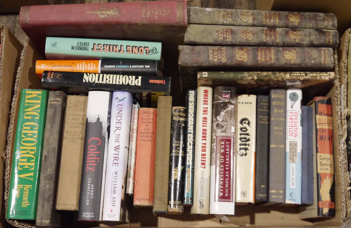 Militaria, large quantity of volumes to include:- Walters, Guy  "Berlin Games, How Hitler Stole - Image 3 of 3