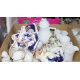 Assorted ceramics and glass to include various white china cups and mugs with gilt inscriptions 'A - Image 1 of 4