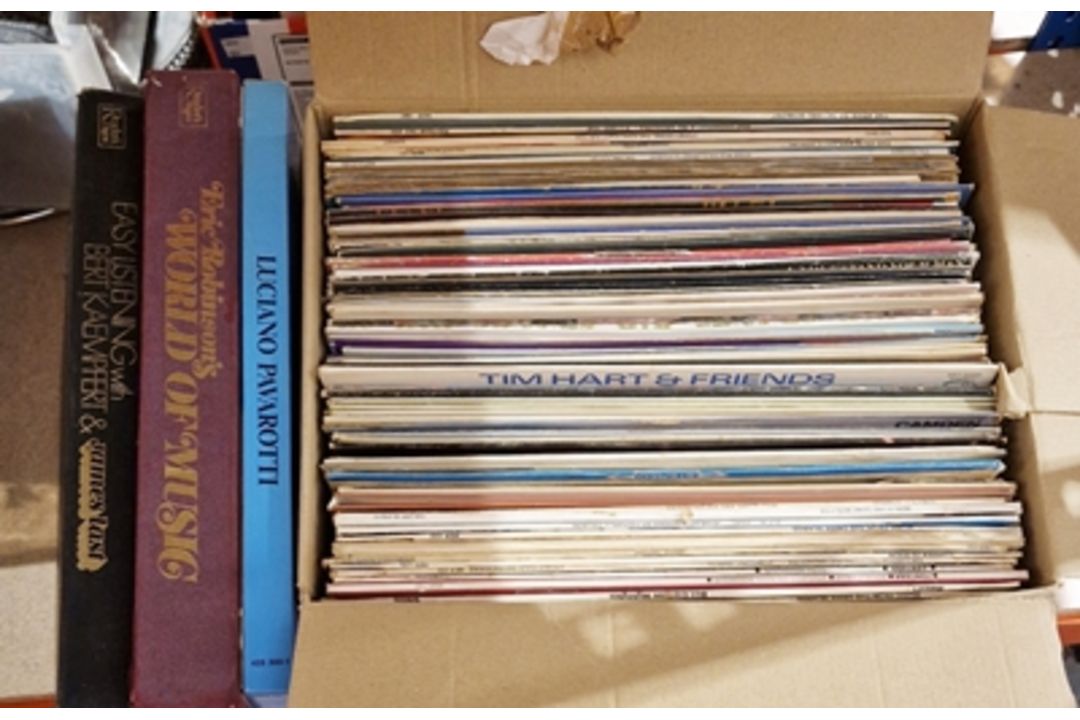Collection of vinyl records predominantly world music, Spain, Greece, etc to include Nana Mouskouri,