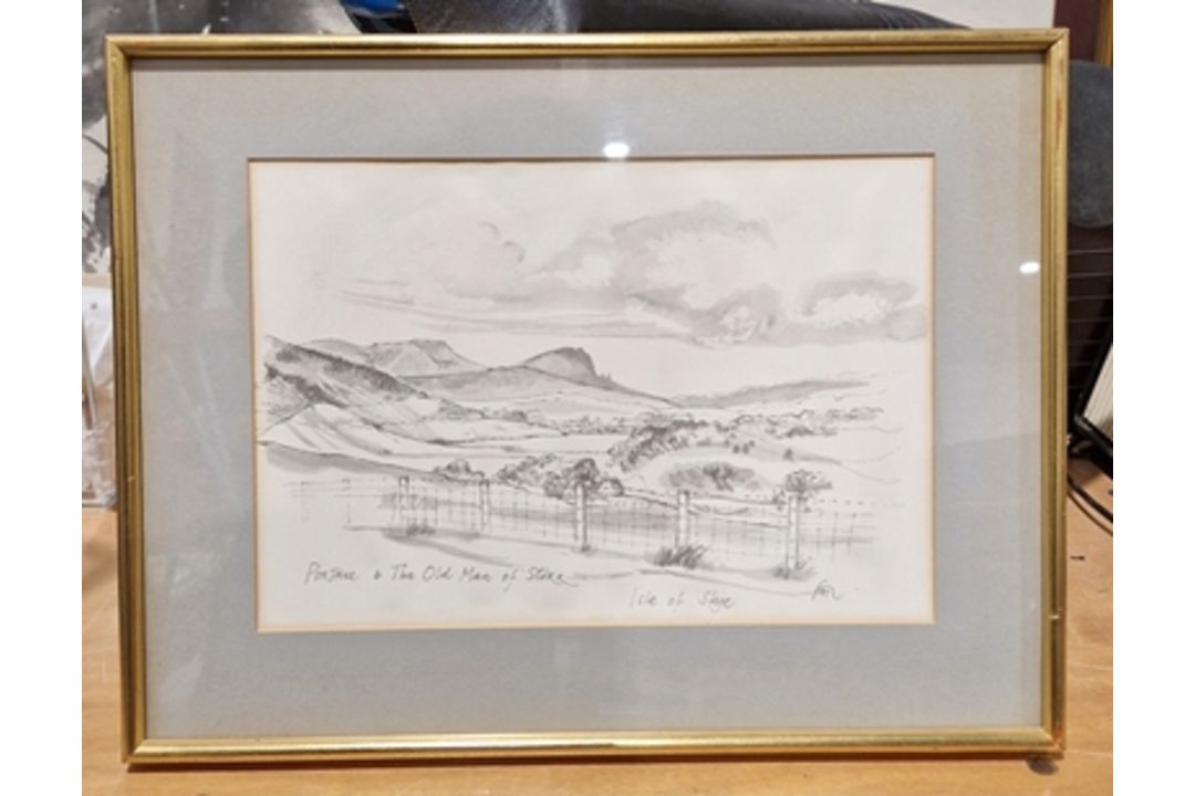 Wendy Osborne The Crescent, Anglesey Villa Pastel, crayon on paper, framed glazed: 27 x 38 cm Signed - Image 7 of 9