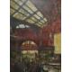 After Joy Girvin (b.1961) Etching and aquatint "Rush Hour at Liverpool Street Station", limited - Image 1 of 4