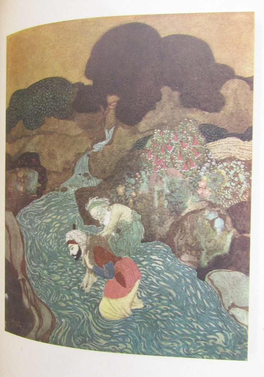 Dulac, Edmund (ills) "Sinbad der Seefahrer - Die Geschichte der Prinzessin von Deryabar" Muller & - Image 9 of 41