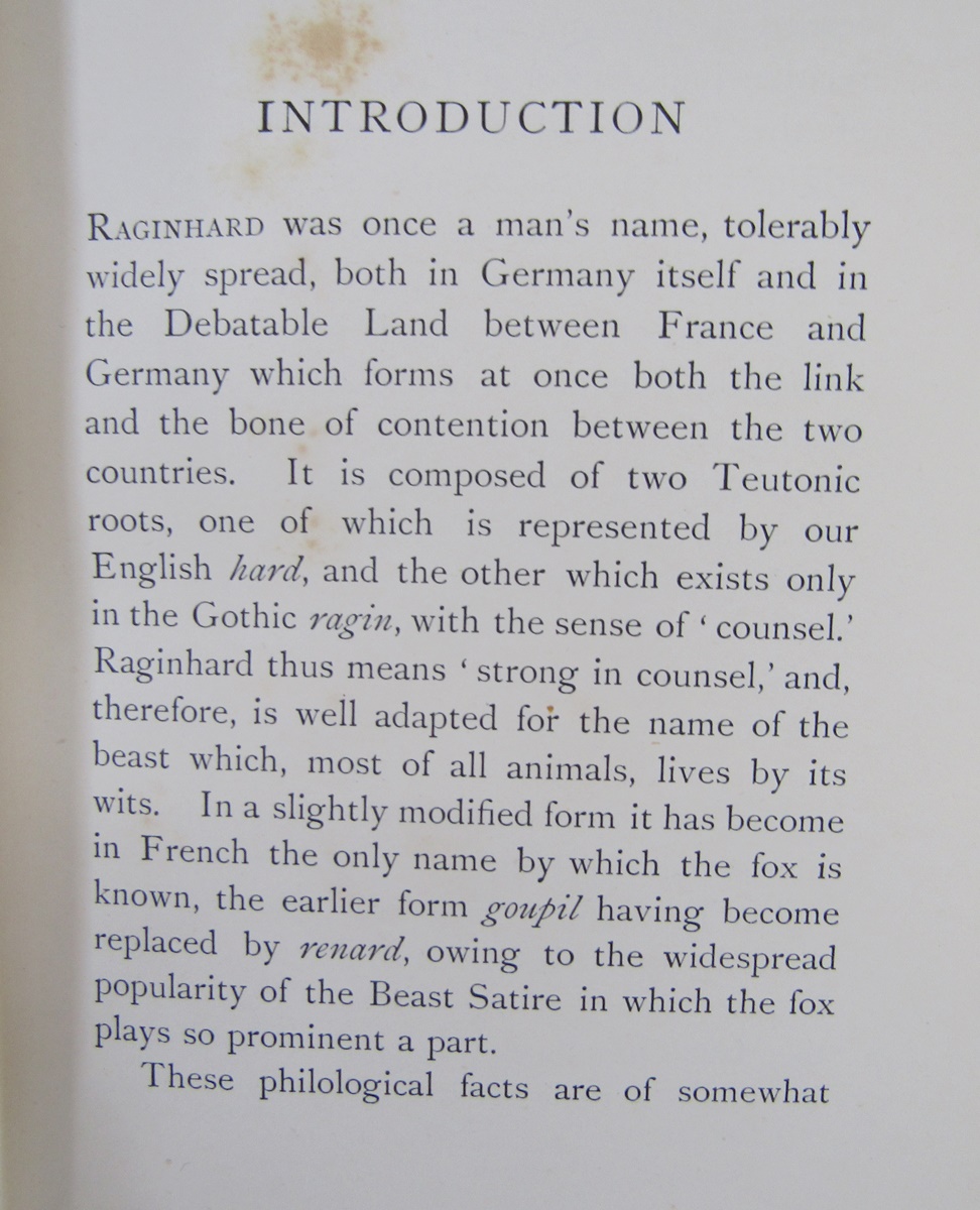 Pictorial boards and bindings - Jacobs, Joseph ( ed.) "Reynard the Fox" ills by Frank Calderon, - Image 6 of 24