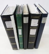 Stamps of France: Five large stockbooks of used “Sower” and other definitives plus commemoratives/