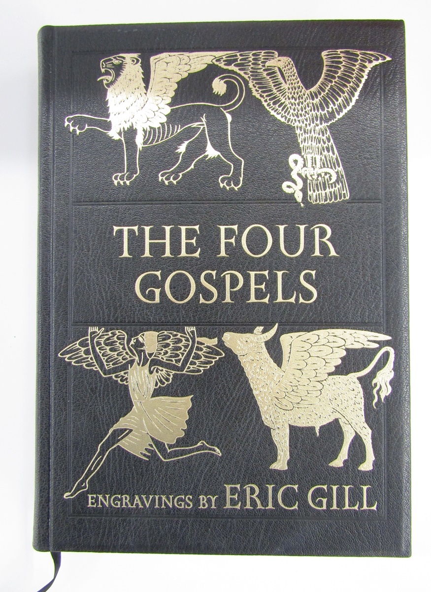 Gill, Eric (ills.)  "The Four Gospels of the Lord Jesus Christ...." Folio Society reprint of the - Image 2 of 36