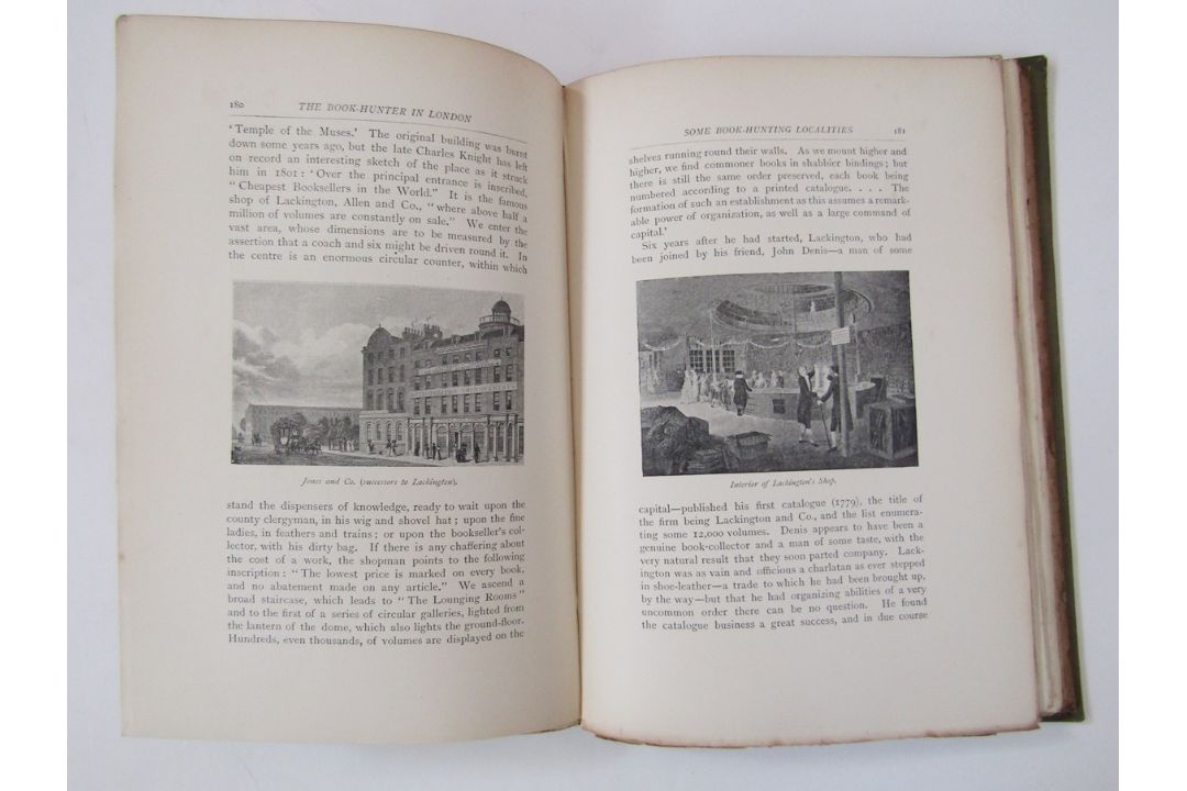 Roberts W. " The Book-Hunter in London" Elliot Stock 1895, ills, decorative endpapers, pictorial - Image 18 of 25
