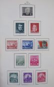 East Germany: Almost complete c150 page “Tyskland” purposed album full of 1955-1970 mint