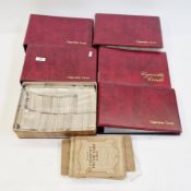 Five albums of cigarette cards to include John Player & Sons British Livestock, John Player & Sons