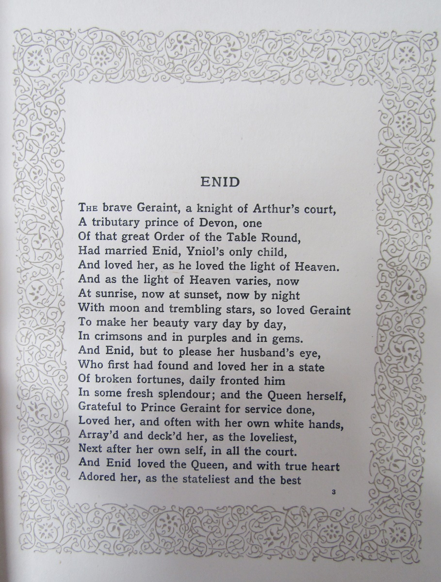 Harrison, Florence (ills.) "Tennyson's Guinevere and Other Poems", Blackie & Son, 1912, col plates - Image 8 of 54