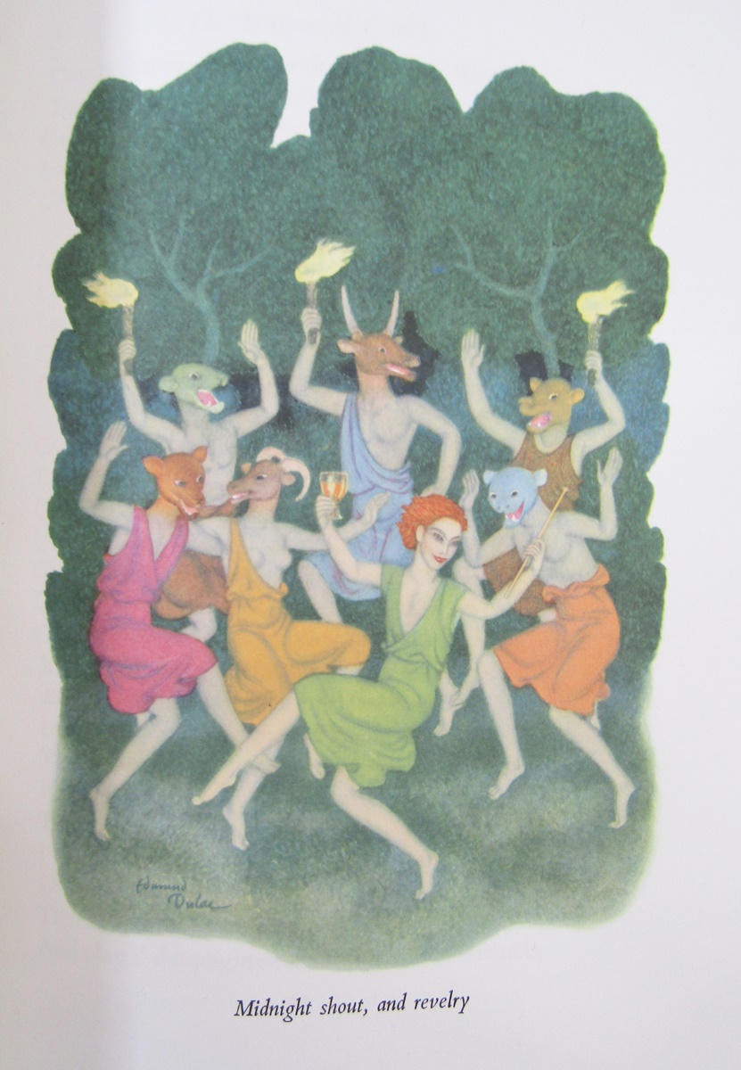 Dulac, Edmund (ills) "Sinbad der Seefahrer - Die Geschichte der Prinzessin von Deryabar" Muller & - Image 40 of 41