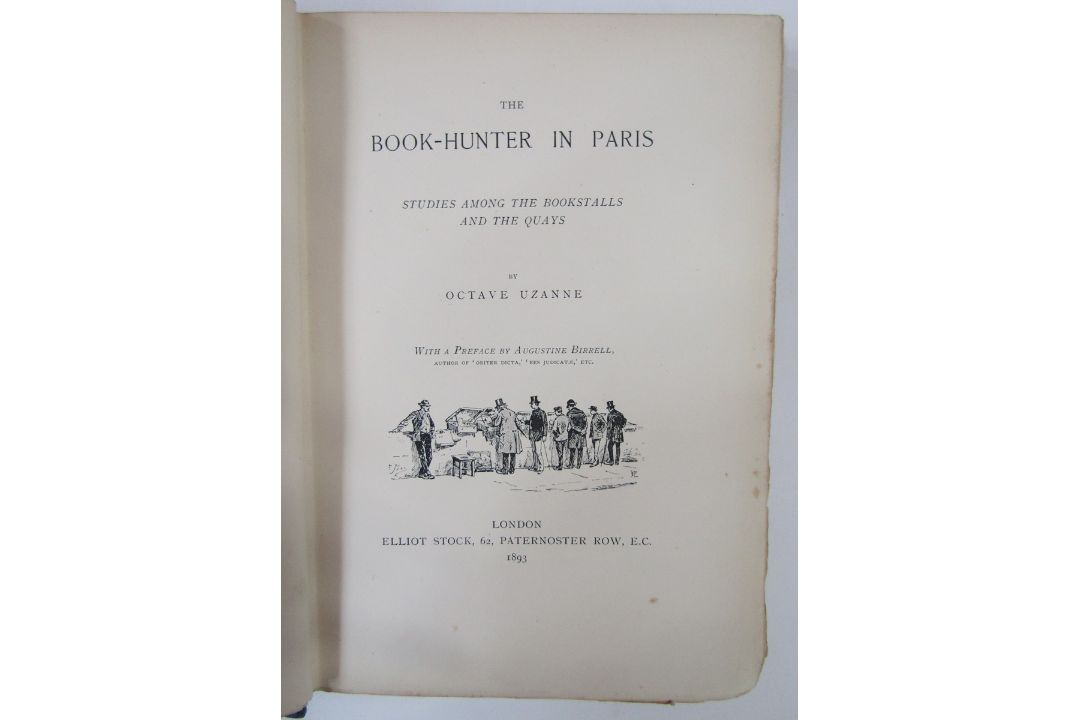 Roberts W. " The Book-Hunter in London" Elliot Stock 1895, ills, decorative endpapers, pictorial - Image 2 of 25