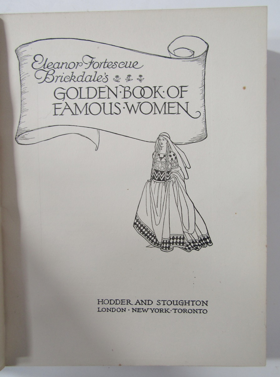 Harrison, Florence (ills.) "Tennyson's Guinevere and Other Poems", Blackie & Son, 1912, col plates - Image 23 of 54