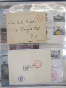 GB & Br Commonwealth: KGV & QEII Royal post (2) and signed covers/cards (26) of notable people