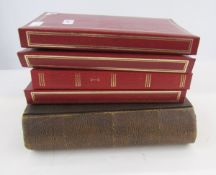 Five albums of postcards, early 20th century and later, to include examples of topographical