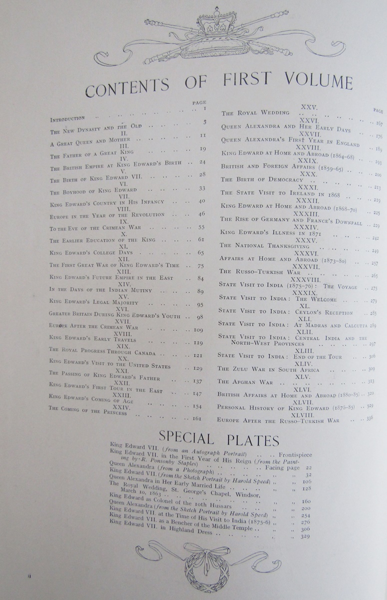 Burke (H. Farnham, compiler). A Historical Record of the Coronation of... King Edward VII and - Image 24 of 33
