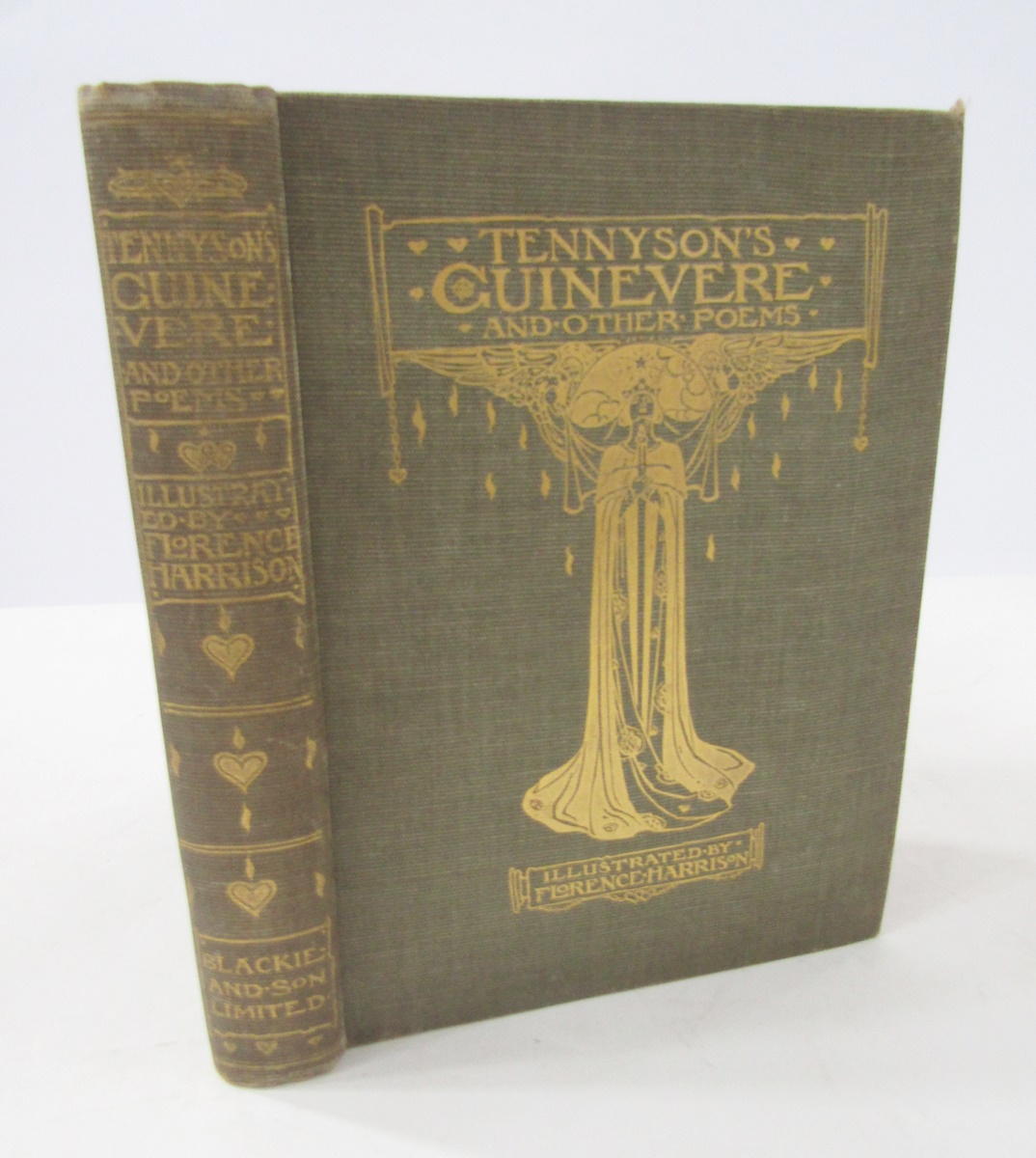 Harrison, Florence (ills.) "Tennyson's Guinevere and Other Poems", Blackie & Son, 1912, col plates - Image 43 of 54