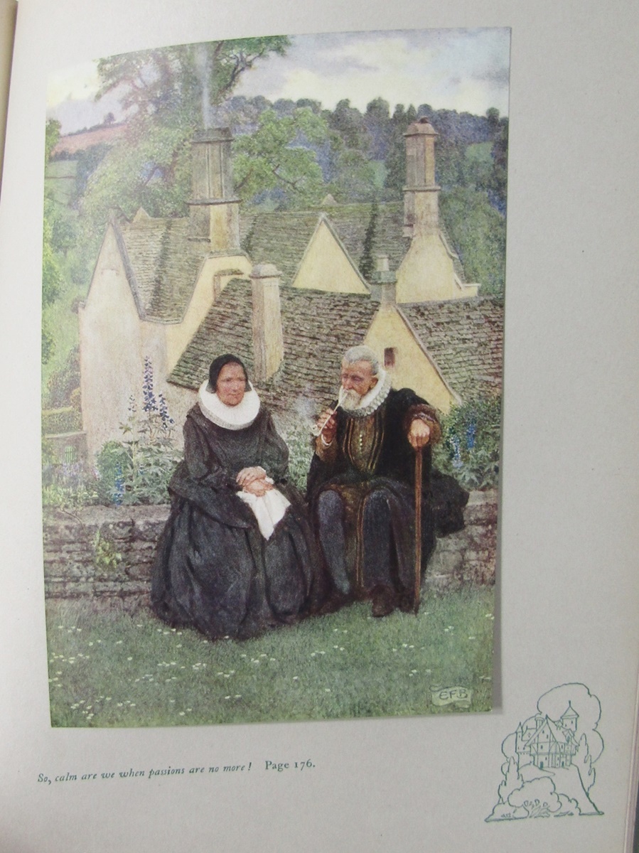 Harrison, Florence (ills.) "Tennyson's Guinevere and Other Poems", Blackie & Son, 1912, col plates - Image 41 of 54