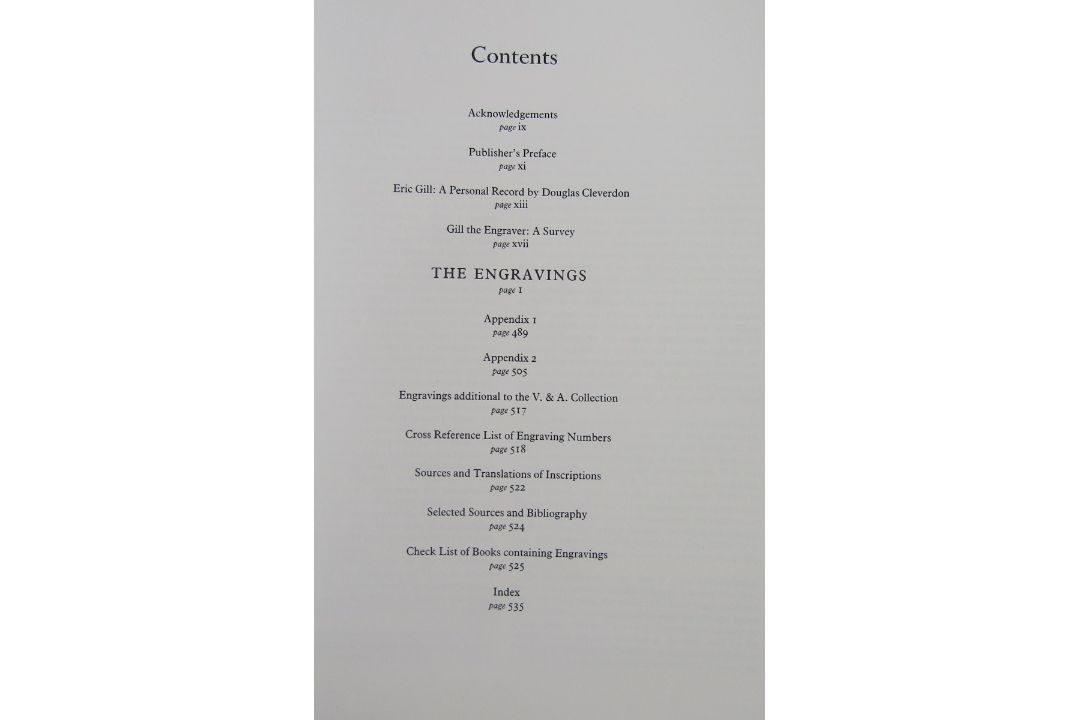 Gill, Eric (ills) "The Engravings of Eric Gill" Christopher Skelton, Wellingborough 1983, col and - Image 5 of 19