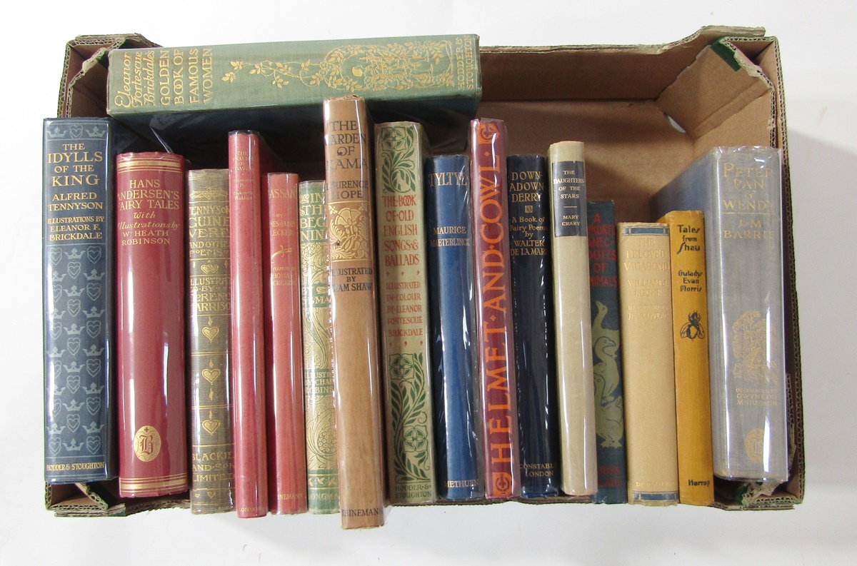 Harrison, Florence (ills.) "Tennyson's Guinevere and Other Poems", Blackie & Son, 1912, col plates