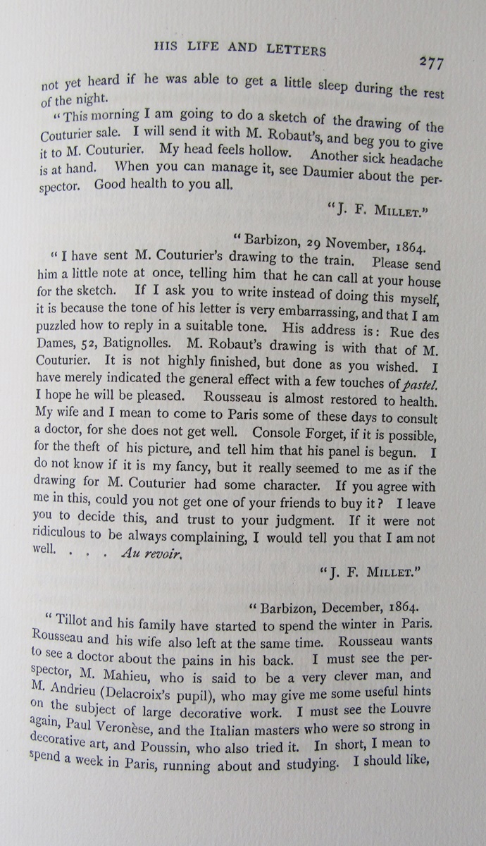 Cartwright, Julia "Jean Francois Millet", Swan Sonnenschein & Co. 1896, large paper edition, no 8 of - Image 13 of 13