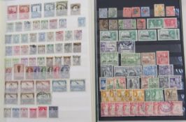 World stamps: Box of 3 large, A4, 30 page (double-sided) stockbooks largely filled, with issues from