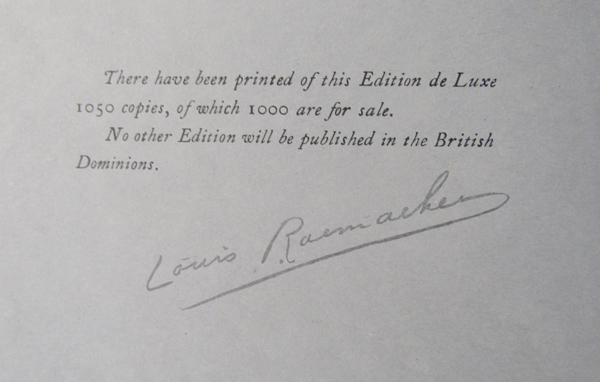 Raemaekers, Louis "La Guerre Dessin executes entre le mois d'Aout 1914 et la fin de 1915" chez - Image 25 of 41