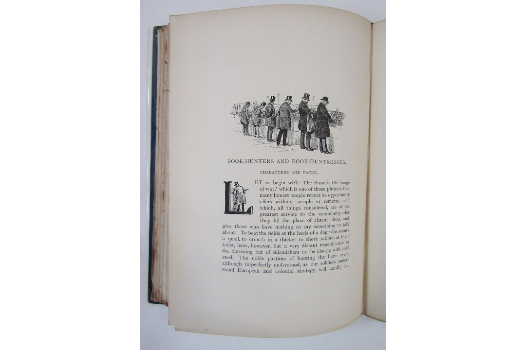 Roberts W. " The Book-Hunter in London" Elliot Stock 1895, ills, decorative endpapers, pictorial - Image 5 of 25